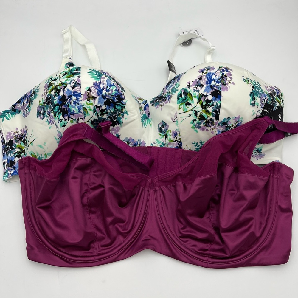 2 women’s bras size 44DDD